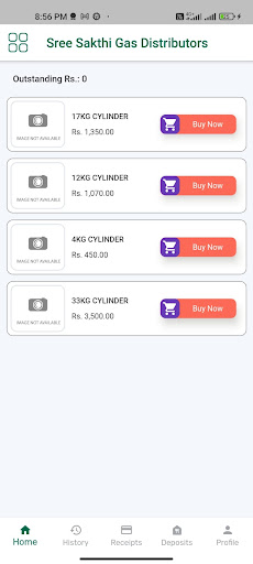 Sree Sakthi Gas Distributors Screen 3