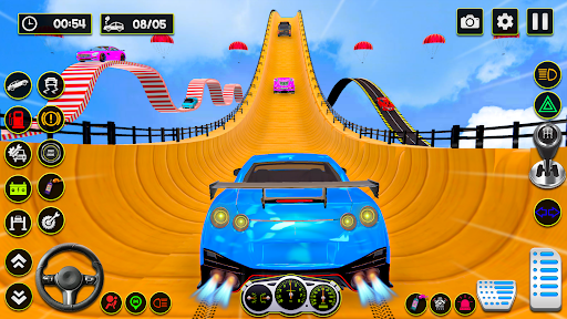 Mega Ramp Stunts: GT Car games Screen 3