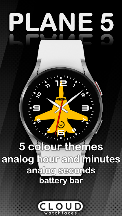 Plane 5 watch face - 1.0.0 - (Android)