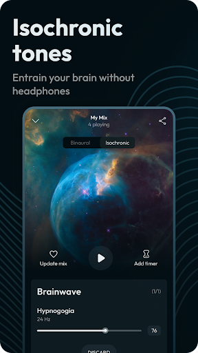 Screenshot of Binaural Beats Brainwaves