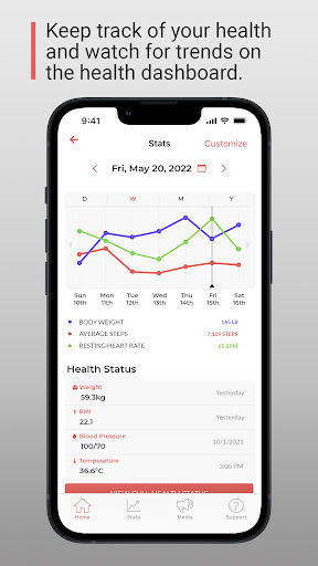 Android application truMedic screenshort
