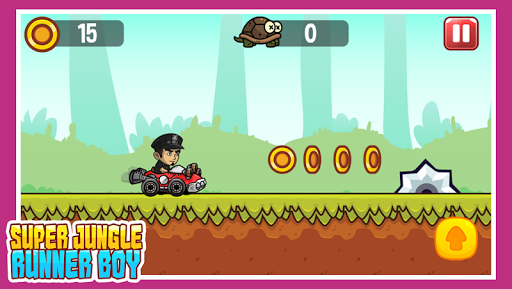 Super Jungle Runner Boy