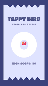 Tappy Bird - Avoid The Spikes