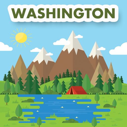 Washington State Campgrounds logo
