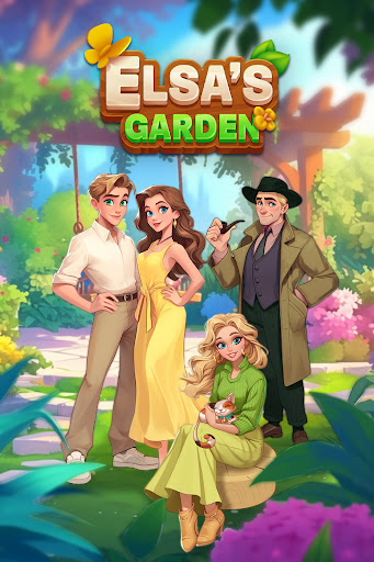 Elsa's Garden:Merge Adventure - Puzzle - games