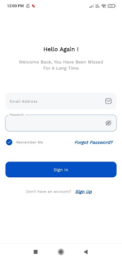 Android application SmartCity - Provider screenshort