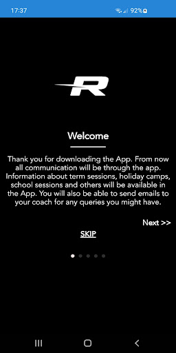 Android application Race Collective screenshort