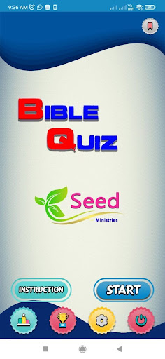 Android application Malayalam Bible Quiz screenshort