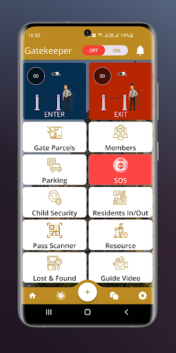 Android application Gatekeeper Sharanya Group screenshort