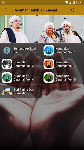 Ceramah Habib Ali Zaenal Screen 2