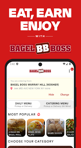 Android application Bagel Boss screenshort