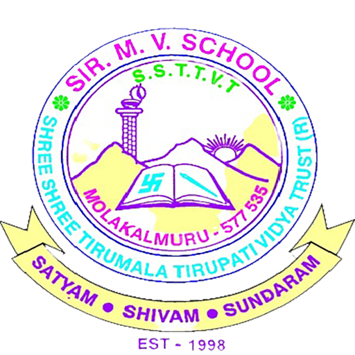 Sir M.V School(CBSE) logo