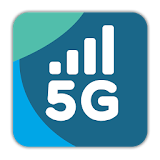 Guide Internet mobile 5G icon
