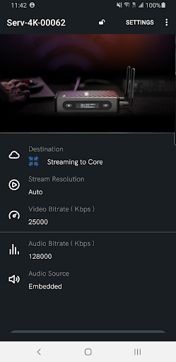 Teradek Serv Screen 2