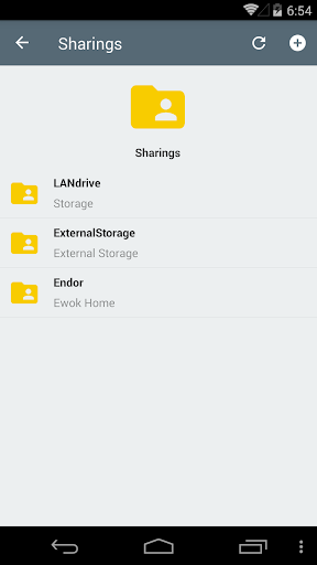 LAN drive - SAMBA Server & Cli Screen 3