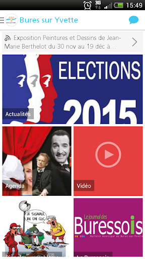 Android application Bures sur Yvette screenshort