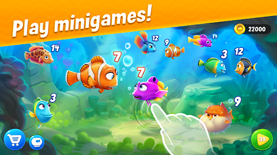 Fishdom MOD APK v6.72.0 [Unlimited Money/Gems] 4