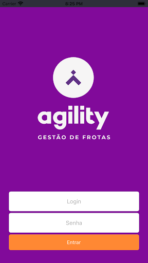 Android application Agility Frotas screenshort