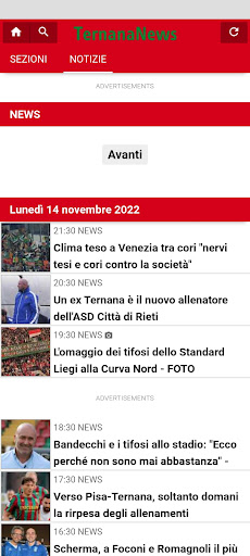 Ternana News Screen 2