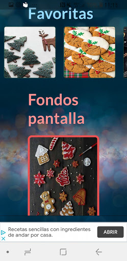 GALLETAS NAVIDEÑAS WALLPAPER Screenshot 2 - AppWisp.com