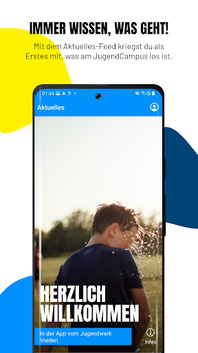 Android application JugendCampus Vreden screenshort