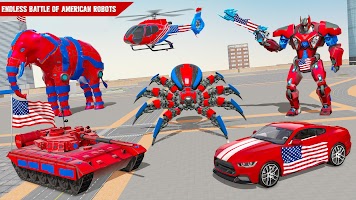 Spider Tank Robot Car Game 3d