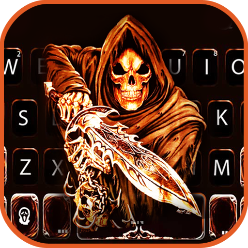Skull Sword Keyboard Theme