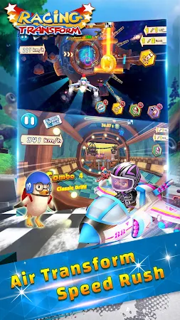 Game screenshot Racing Transform - Sky Race mod apk
