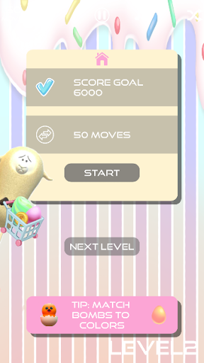 Candy Egg Sugar: Easter Advent Screen 2