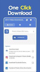 All In Video Downloader 1.0.7 APK + Mod (Unlimited money) untuk android