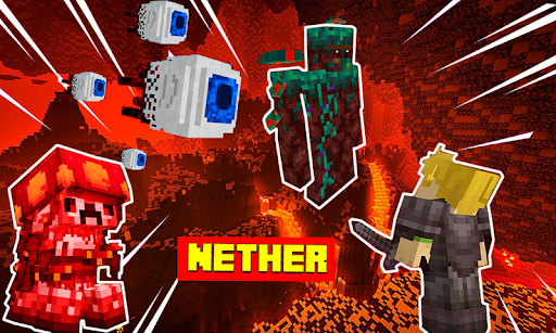 Mod Nether for Minecraft PE Screen 3