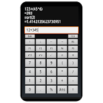 Cover Image of ダウンロード FnCalc ボタンに式の割り当てが可能な履歴付き電卓  APK