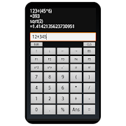 Calculator with history that allows you to assign expressions to the FnCalc button