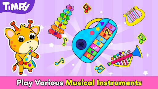 Android application Piano Kids: Baby Toddler Games screenshort