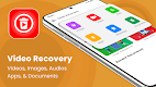 screenshot of Video recovery: Photo recovery