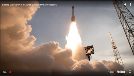 Screenshot of NASA TV (Unofficial)
