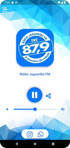 Android application Rádio Jaguaribe FM screenshort
