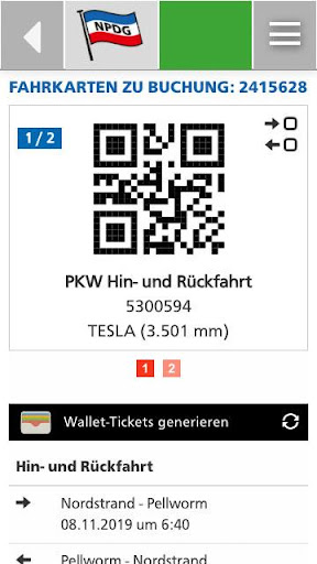 Android application NPDG screenshort