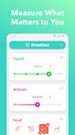 screenshot of Nutrilio: Food Tracker & Water