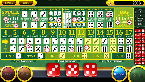 Sicbo Dice Screen 2