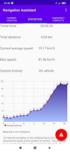 NavAssistant Location Tracking Screen 3