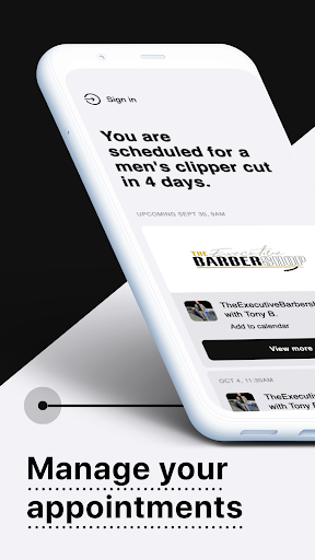 The Executive Barbershop Screen 2