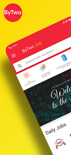 Android application ByTwo Jobs - Part Time Jobs screenshort
