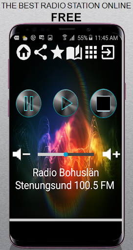 Android application SV Radio Bohuslän Stenungsund screenshort