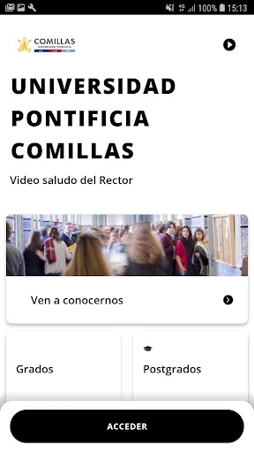 Android application UCOMILLAS App screenshort