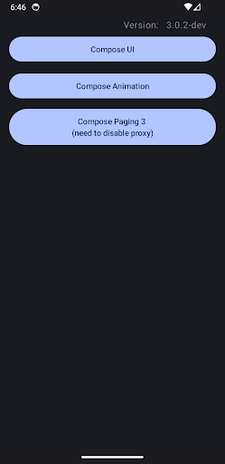 Android application Android Hunter screenshort