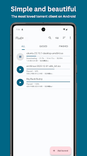 Flud+ Screenshot