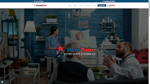 SantéDom Screen 3