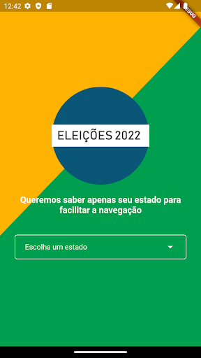 Android application Eleições 2022 - Candidatos screenshort