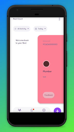 Android application Nestap screenshort